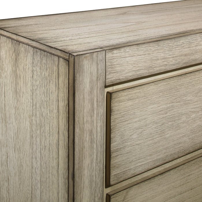 ASHLAND NIGHTSTAND-RUSTIC WHITE