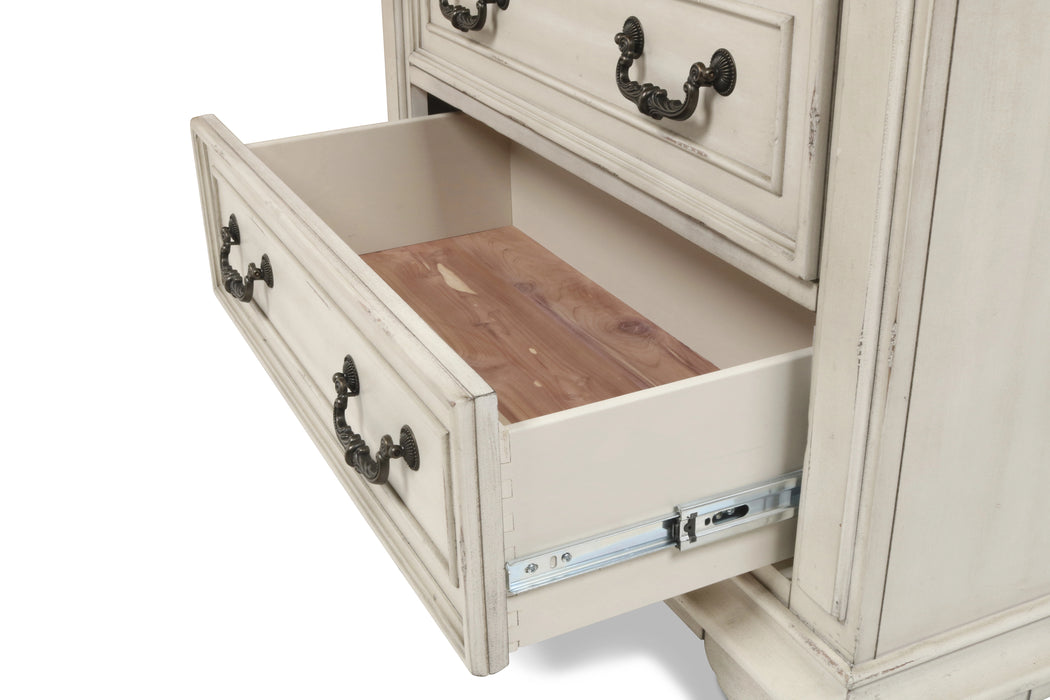 ANASTASIA CHEST - ANT. WHITE