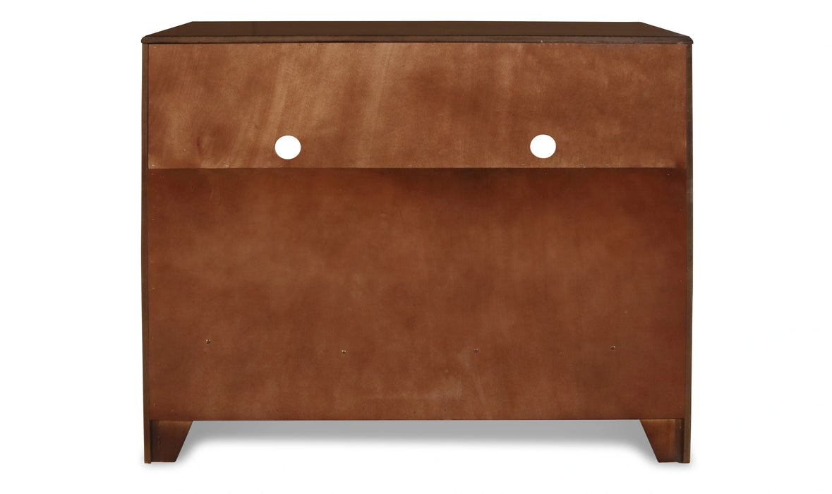 KENSINGTON MEDIA CHEST- BURNISHED CHERRY