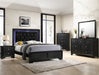Crown Mark Micah Mirror in Black image