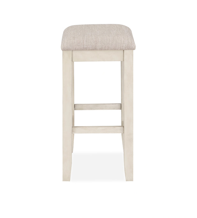 BELLA COUNTER TABLE & 2 STOOLS -2 TONE BISQUE