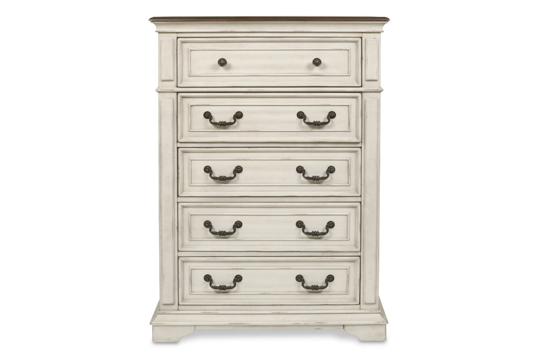 ANASTASIA CHEST - ANT. WHITE