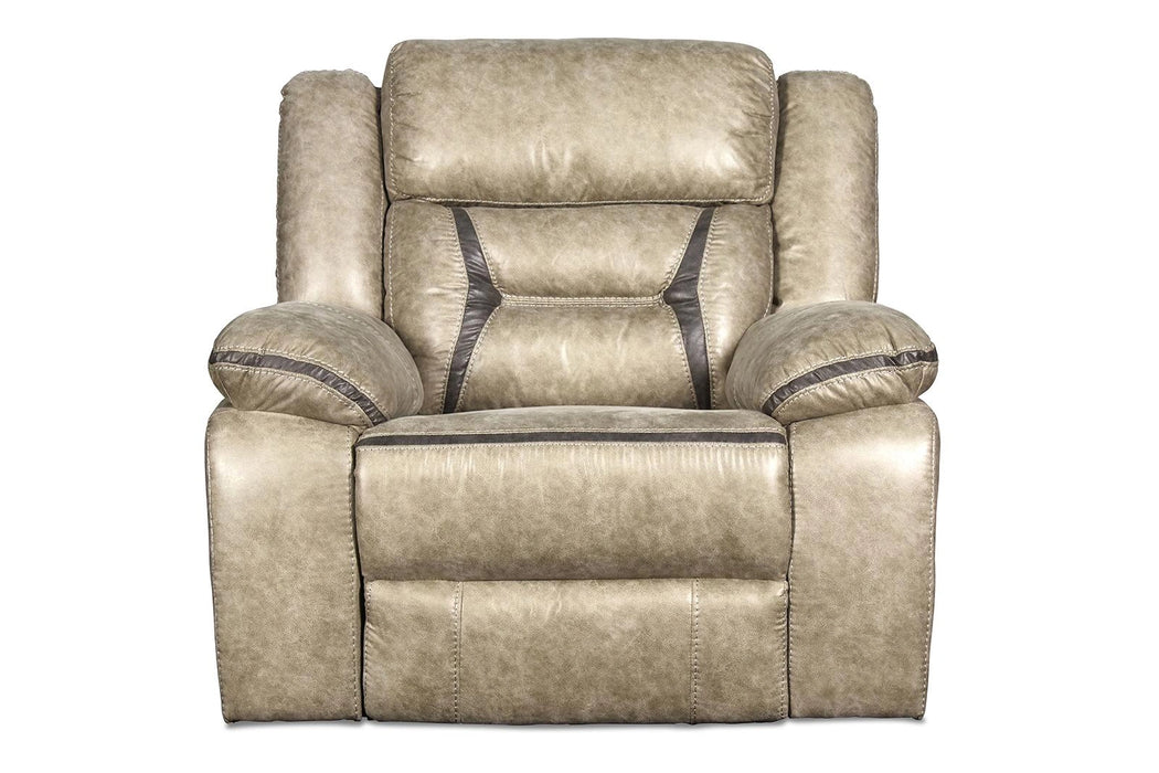 New Classic Furniture Roswell Swivel Glider Recliner in Pewter