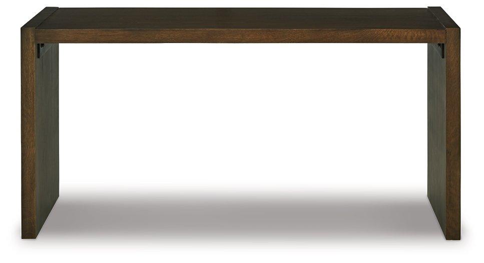 Balintmore Brown Over Ottoman Table