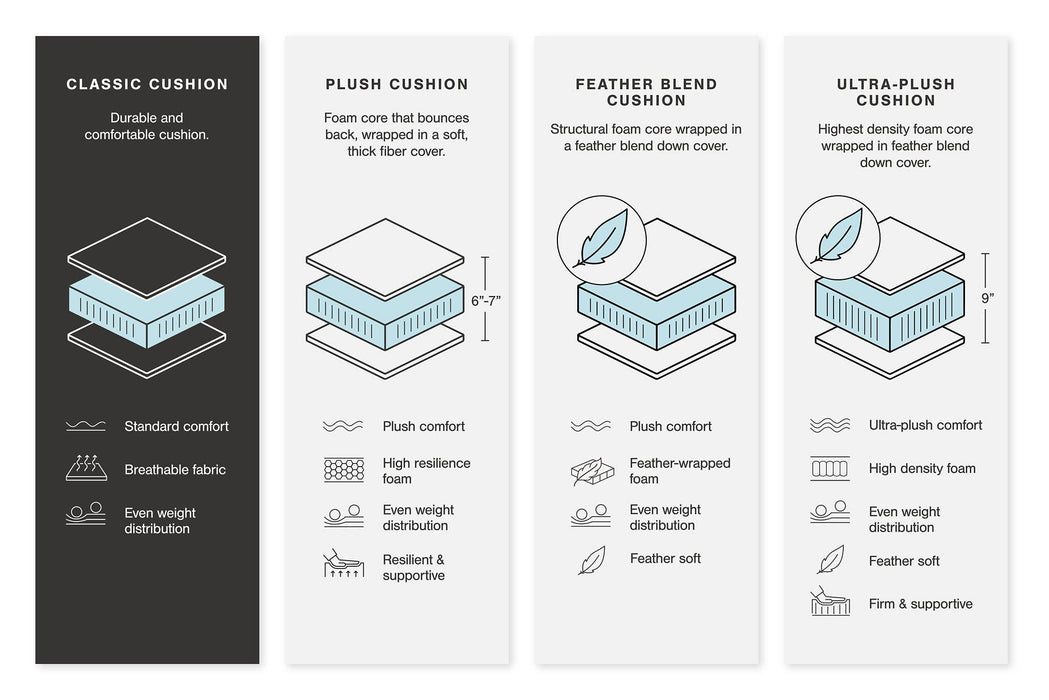 Midnight-Madness Oversized Accent Ottoman