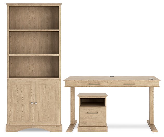 Elmferd 3-Piece Home Office Package