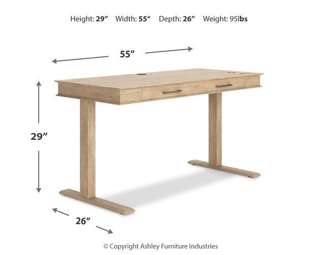 Elmferd 3-Piece Home Office Package