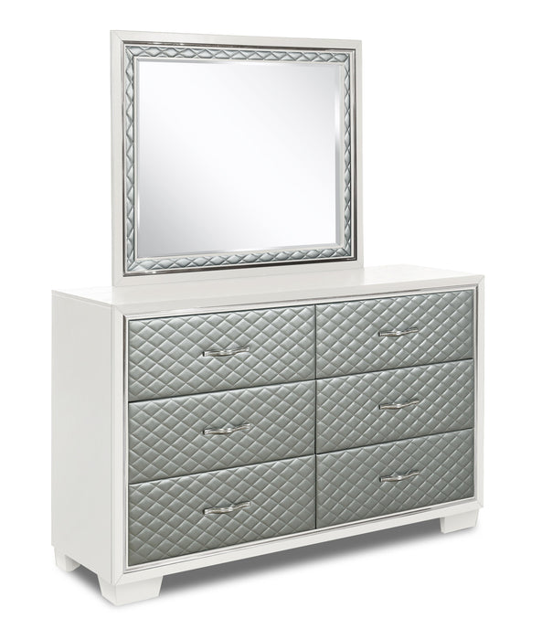 LUXOR MIRROR-WHITE