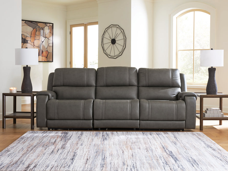 5Z - Pittson Power Sectional Reclining Sofa