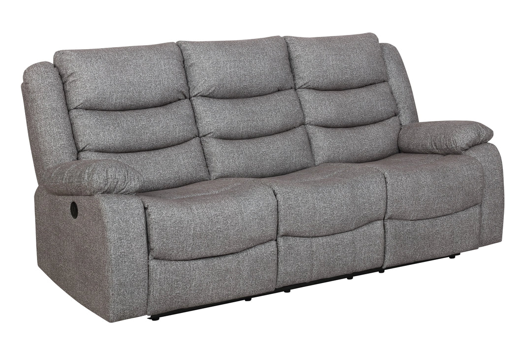 GRANADA DUAL RECLINER SOFA W/PWR FR-GRAY
