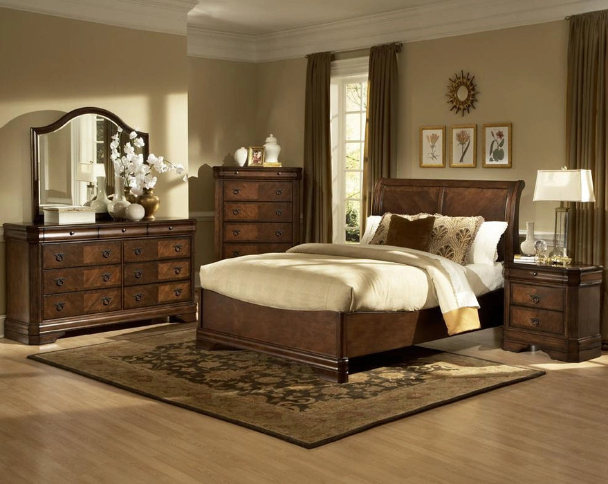 New Classic Sheridan Mirror in Burnished Cherry