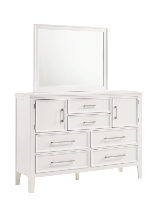 ANDOVER MIRROR-WHITE