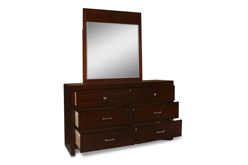 KENSINGTON MIRROR- BURNISHED CHERRY