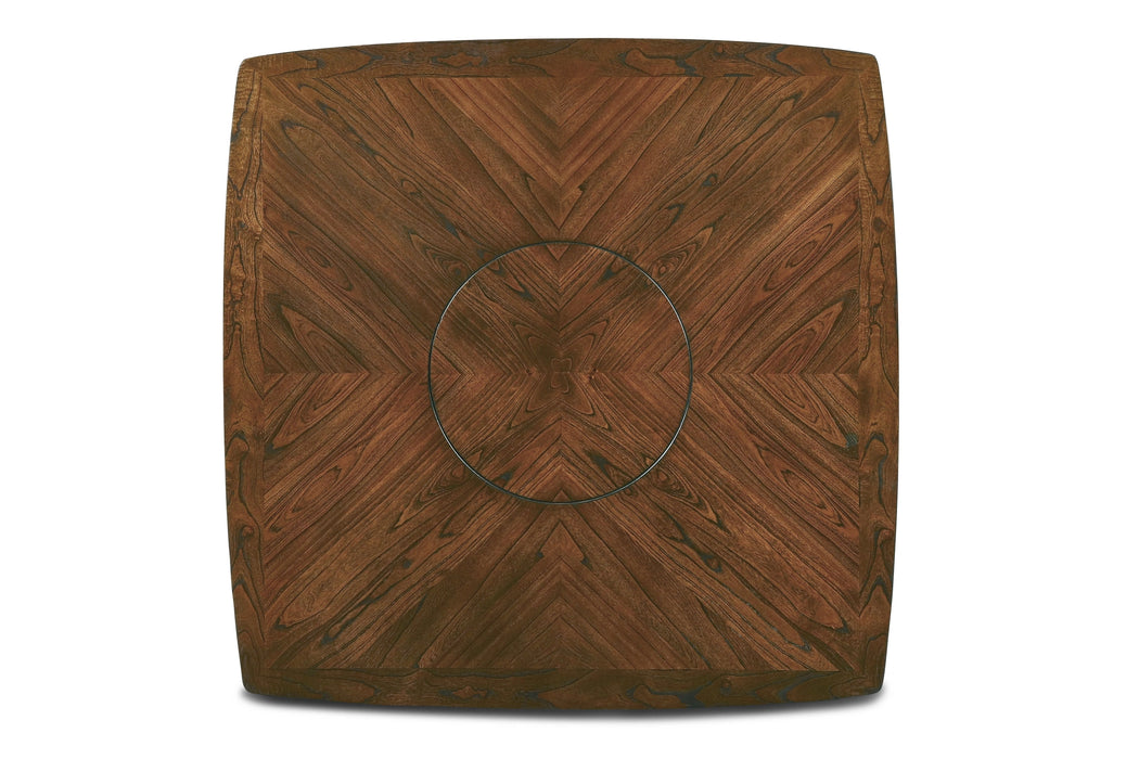 DIXON COUNTER TABLE W/LAZY SUSAN - ESPRESSO