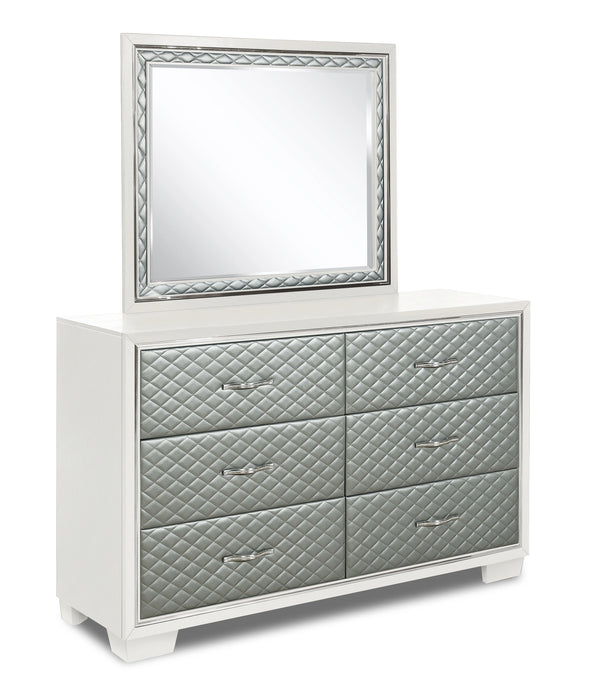 LUXOR DRESSER-WHITE