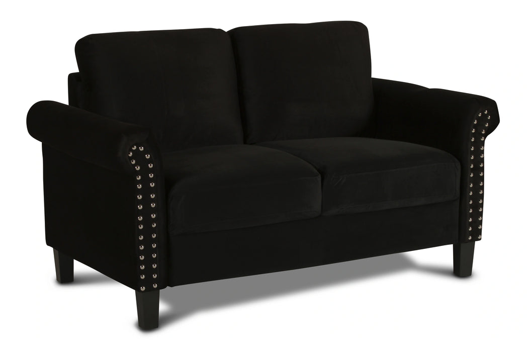ALANI LOVESEAT-BLACK