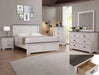 Crown Mark Furniture Leighton 6 Drawer Dresser in White image