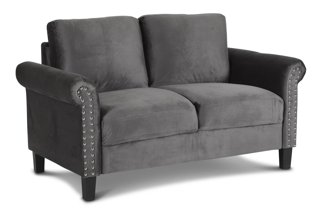 ALANI LOVESEAT-SLATE GRAY