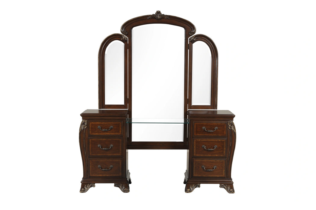 MONTECITO VANITY TABLE - CHERRY