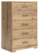 Larstin - Five Drawer Chest image