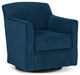 Bradney Ink Swivel Accent Chair image
