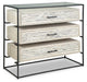 Crewridge Black/Cream Accent Cabinet image