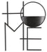 Dunster Black Wall Planter On Stand image