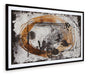 Clefting Black/Caramel/Tan Wall Art image