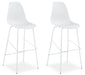 Forestead White Bar Height Bar Stool image