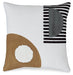 Longsum Black/White/Honey Pillow (Set of 4) image
